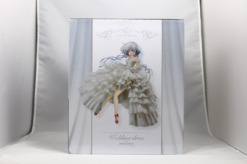 紺野純子 -ウエディングドレス- 1/7スケールフィギュア パッケージ 箱 側面