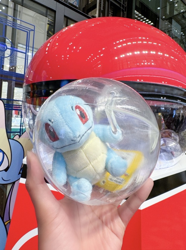 ゼニガメ 「 Pokemon fit SHOP X・Y 」特設会場 Hoop 4F 「 メガポケモンガチャ 」あべのハルカス近鉄本店2階ウエルカムガレリア ポケモンfit